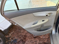 2009 Toyota Corolla Driver Side Rear Door Interior Trim Panel Tan