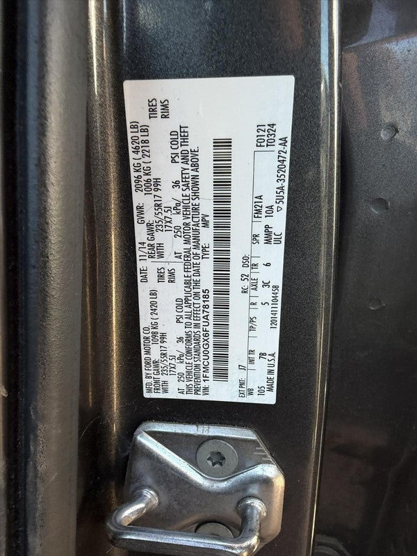 Used Radio Audio fits: 2015 Ford Escape Grade A