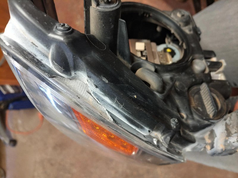 Used Left Headlight Assembly fits: 2014 Kia Cadenza US market xenon HI