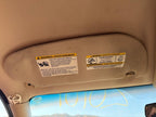 Used Left Sun Visor fits: 2009 Ford Explorer w/o sunroof w/illuminatio