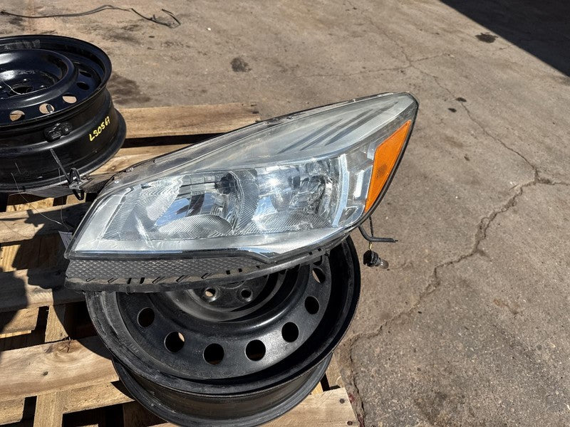 Used Left Headlight Assembly fits: 2013 Ford Escape halogen Left Grade