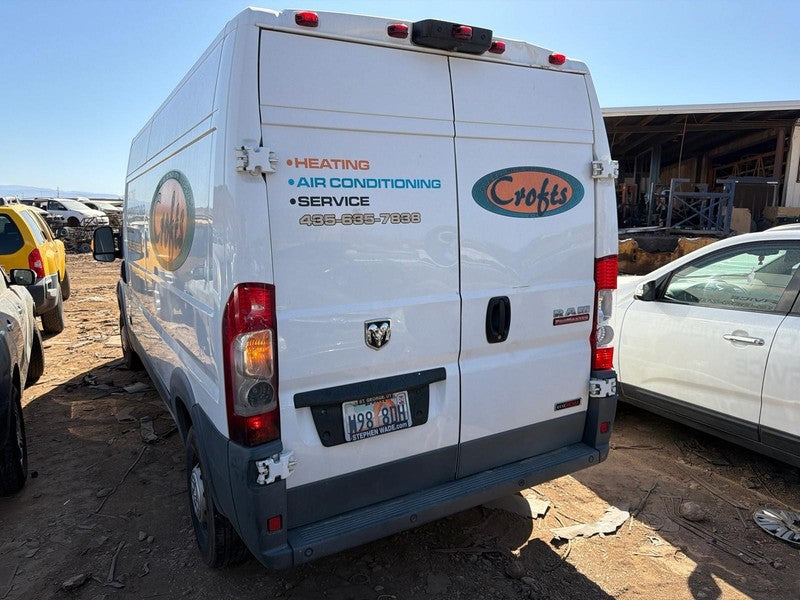 Used Left Rear Cargo Door Assembly Back fits: 2016 Ram Promaster 2500 