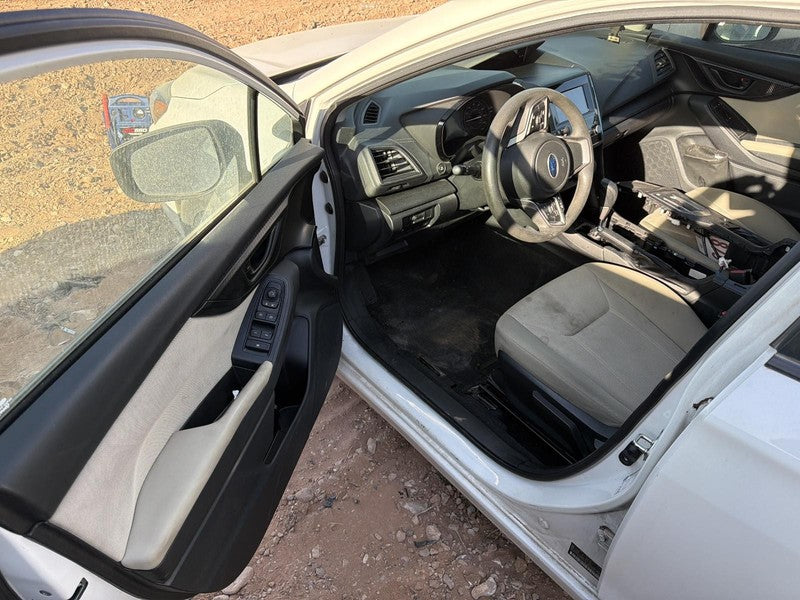 Used Front Left Seat Front fits: 2021 Subaru Impreza air bag cloth man