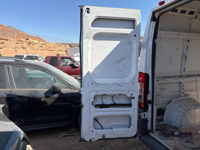 Used Left Rear Cargo Door Assembly Back fits: 2016 Ram Promaster 2500 