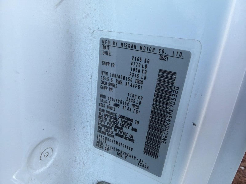 Used Radio Audio fits: 2021 Nissan Nv200 Grade A