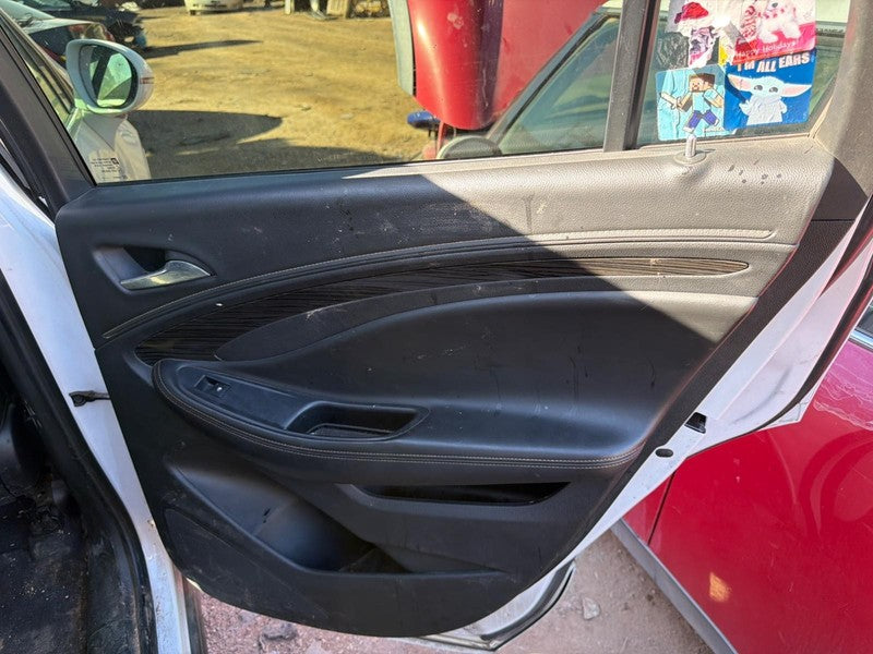 Used Rear Right Door Interior Trim Panel fits: 2017 Buick Envision Tri