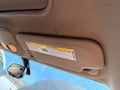 Used Right Sun Visor fits: 2012 Chevrolet Malibu w/o illumination Righ
