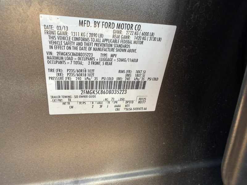 Used ABS Pump and Motor Assembly fits: 2013 Ford Flex assembly Grade A