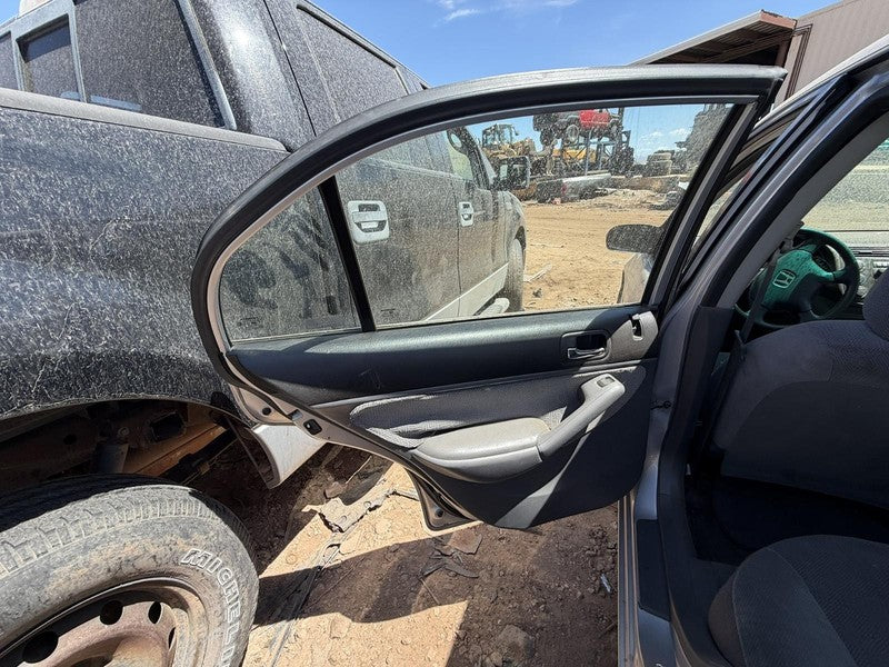 Used Rear Left Door Assembly Rear Side fits: 2002 Honda Civic Sdn elec