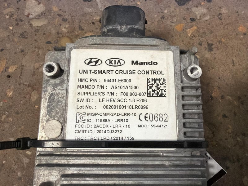 Used Cruise Control Module fits: 2016 Hyundai Sonata Cruise Control ad