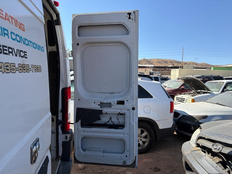 Used Right Rear Cargo Door Assembly Back fits: 2016 Ram Promaster 2500