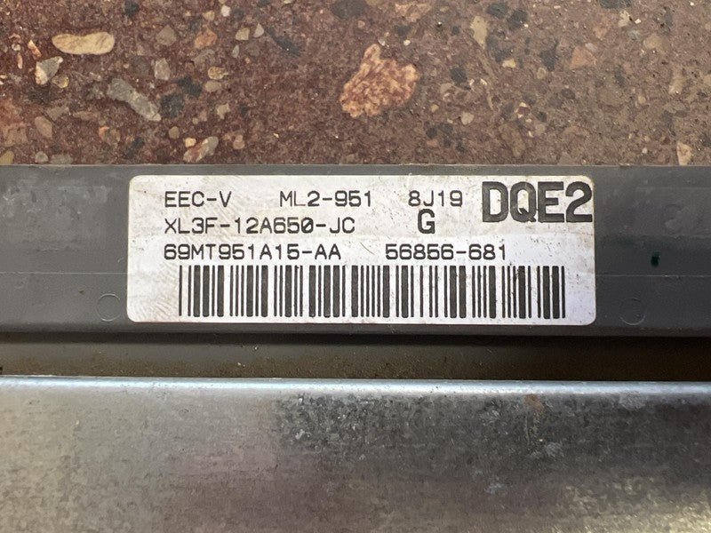 199 FORD F150 PICKUP ECM ID#:  XL3F-12A650-JC