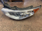 Used Left Headlight Assembly fits: 2011 Hyundai Sonata Hybrid Left Gra