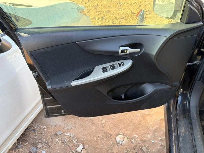 Used Front Left Door Interior Trim Panel fits: 2010 Toyota Corolla Tri