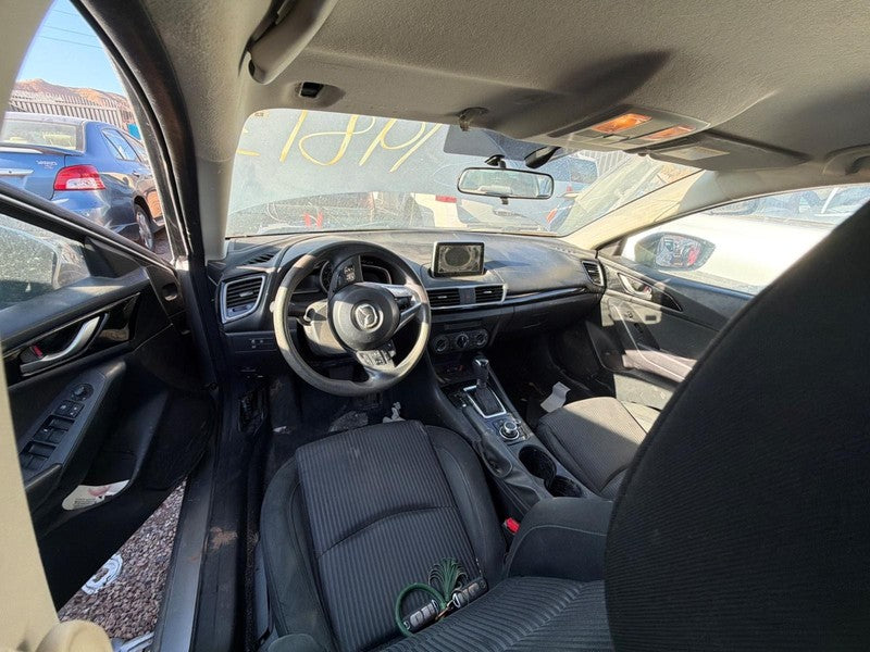 Used Front Left Seat Front fits: 2016 Mazda 3 air bag cloth Front Left