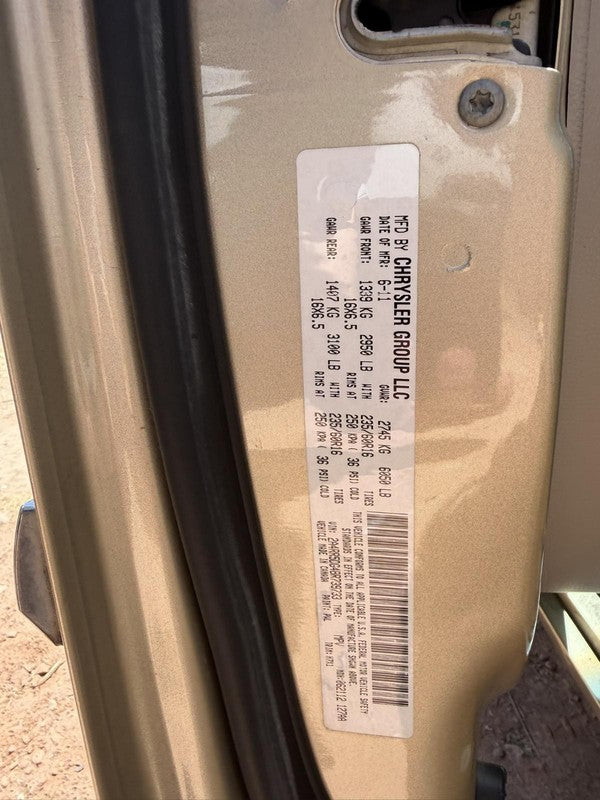 Used Engine Complete Assembly fits: 2011 Chrysler Town & country 3.6L 