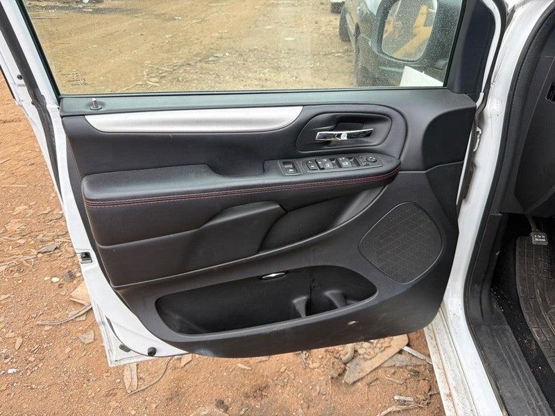 Used Front Left Door Interior Trim Panel fits: 2019 Dodge Caravan Trim