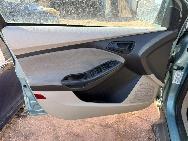 Used Front Left Door Interior Trim Panel fits: 2012 Ford Focus Trim Pa