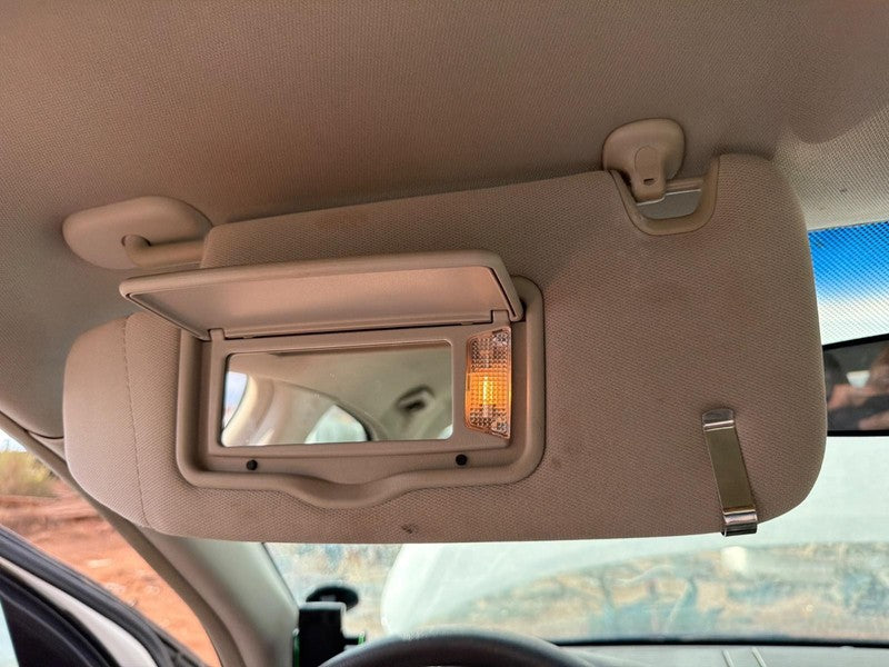 Used Left Sun Visor fits: 2011 Ford Fusion w/illumination L. w/o garag
