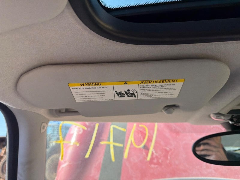 Used Left Sun Visor fits: 2007 Mini COOPER HT windshield located illum
