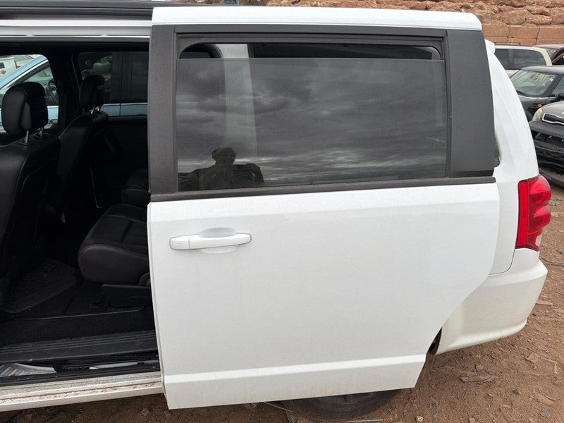 Used Rear Left Door Assembly Rear Side fits: 2019 Dodge Caravan passen