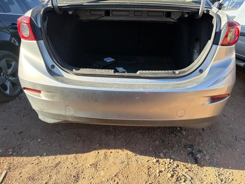 Used Rear Bumper Assembly Rear fits: 2016 Mazda 3 Sedan Rear Grade B