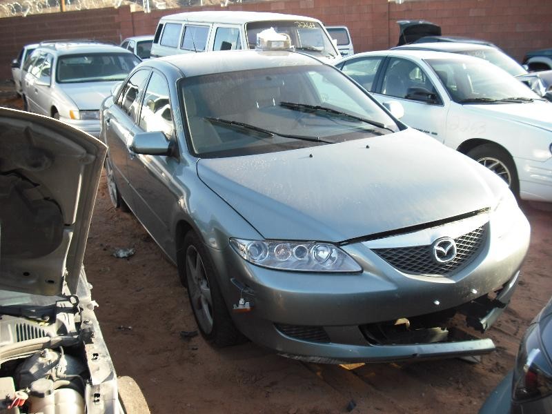 Used Rear Back Glass fits: 2005 Mazda 6 roof mounted antenna Rear Grad
