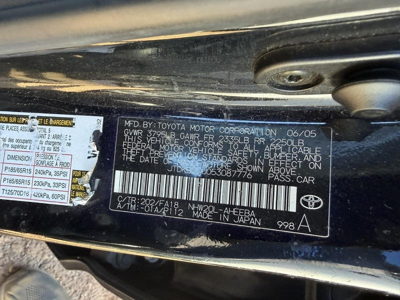 Used Radio Audio fits: 2005 Toyota Prius Grade A