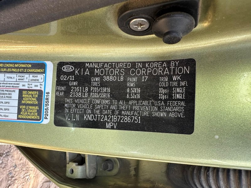 Used Automatic Transmission Assembly fits: 2011 Kia Soul AT 2.0 Grade 