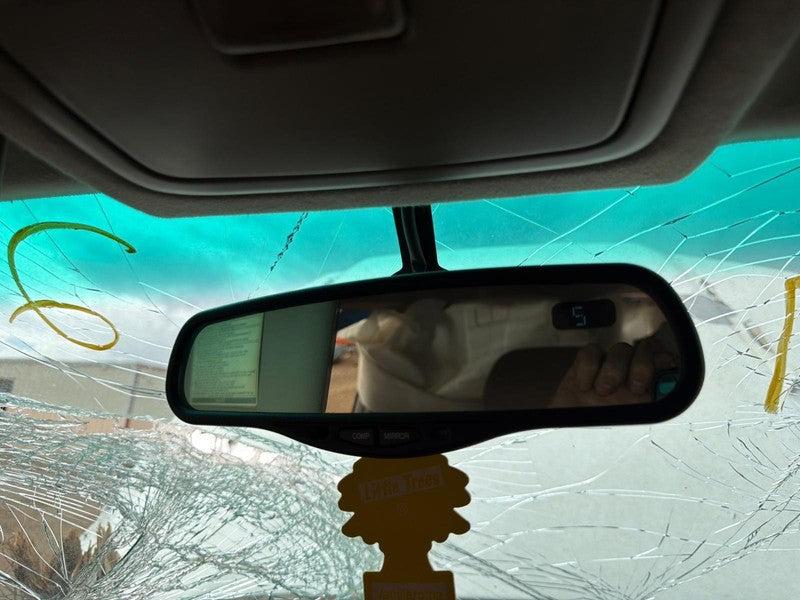 Used Front Center Interior Rear View Mirror fits: 2004 Toyota 4 runner