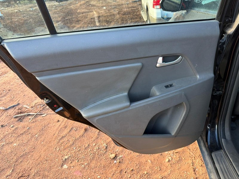 Used Rear Left Door Interior Trim Panel fits: 2016 Kia Sportage Trim P