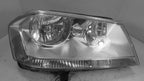 Used Right Headlight Assembly fits: 2012 Dodge Avenger chrome accent h