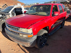 Used Rear Back Glass fits: 2001 Chevrolet Tahoe liftglass w/privacy ti