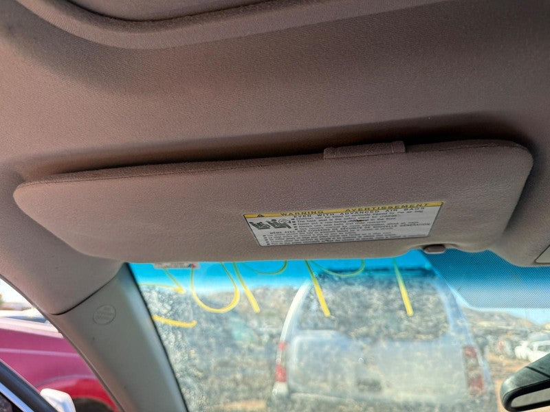 Used Left Sun Visor fits: 2010 Toyota Camry w/illumination Left Grade 