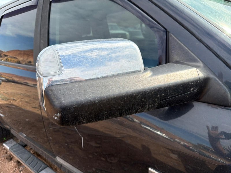 Used Right Door Mirror fits: 2015 Ram Dodge 1500 pickup Power 7x11" ch