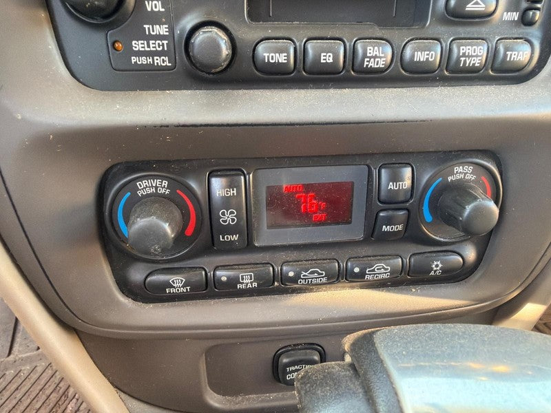 Used A/C Selector Switch fits: 2005 Pontiac Bonneville automatic tempe