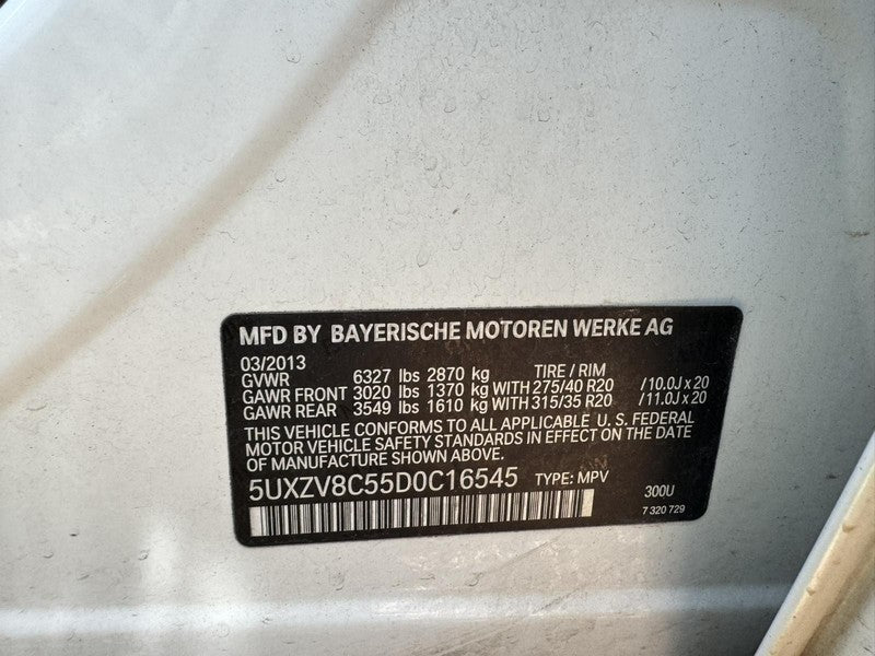 Used Right Engine Cylinder Head fits: 2013 Bmw X5 xDrive50i 4.4L twin 