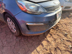 Used Front Bumper Assembly Front fits: 2016 Kia Rio Sdn w/o fog lamps 