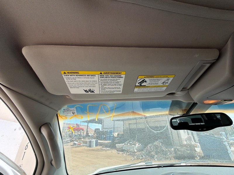 Used Left Sun Visor fits: 2005 Nissan Armada w/illumination primary lo