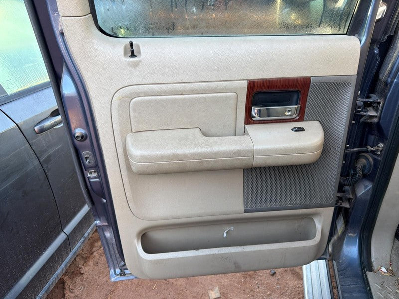 2006 Ford F150 Pickup Driver Side Rear Door Trim Panel Medium pebble
