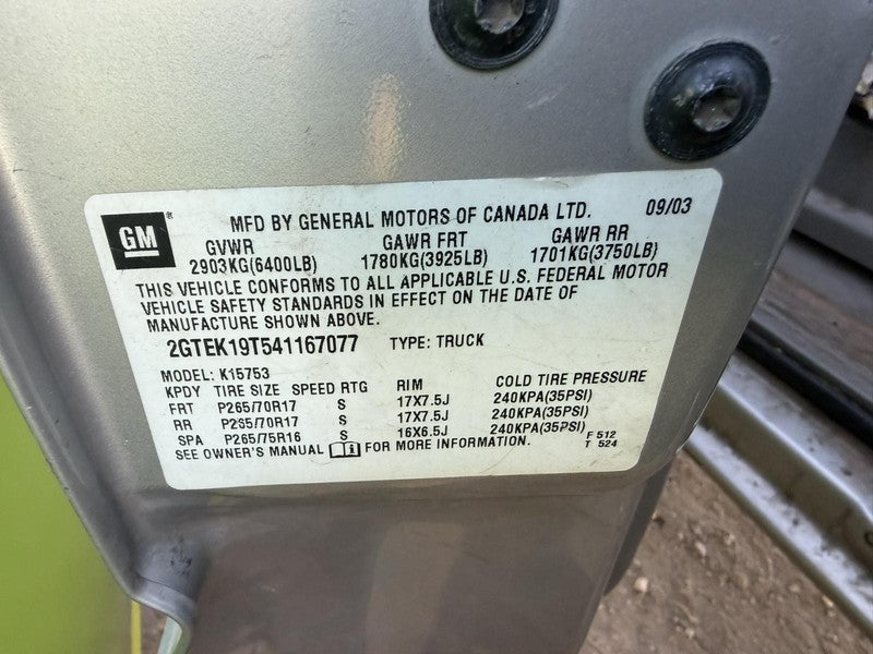 Used ABS Pump and Motor Assembly fits: 2004 Gmc Sierra 1500 pickup Ass