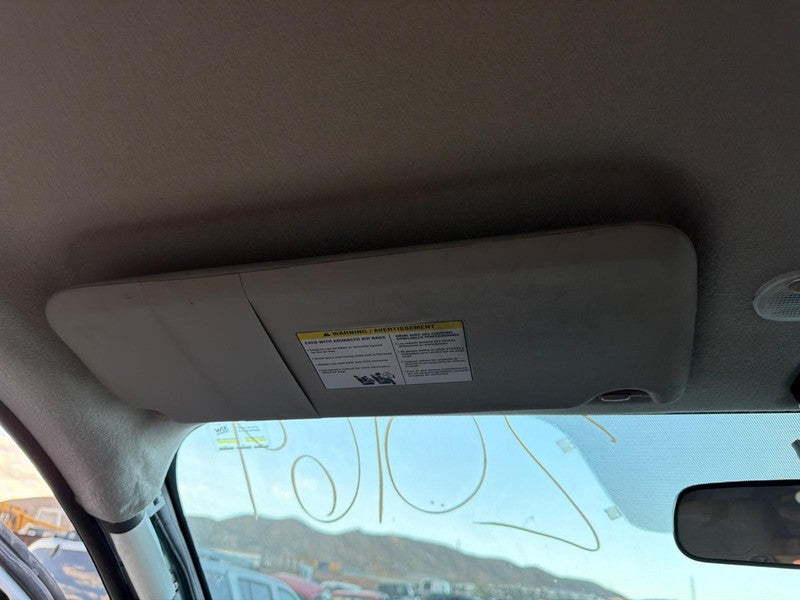 Used Left Sun Visor fits: 2021 Nissan Nv200 without illumination Cargo