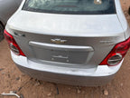 Used Deck Lid fits: 2013 Chevrolet Sonic Ntbk w/o integral spoiler Gra