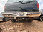 Used Rear Bumper Assembly Rear fits: 1997 Ford Expedition chrome w/o p