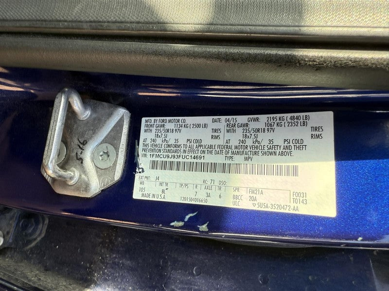 Used Radio Audio fits: 2015 Ford Escape Grade A