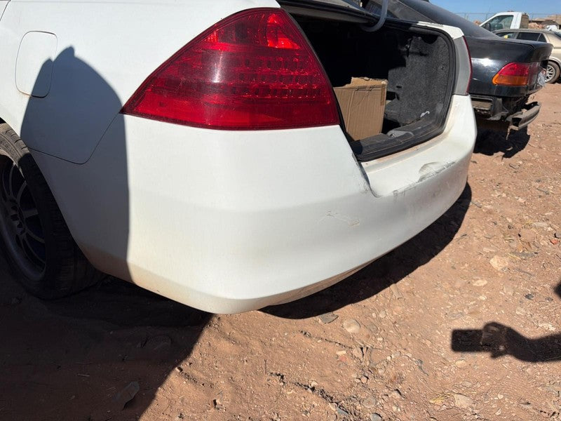 Used Rear Bumper Assembly Rear fits: 2006 Honda Accord Sdn steel reinf