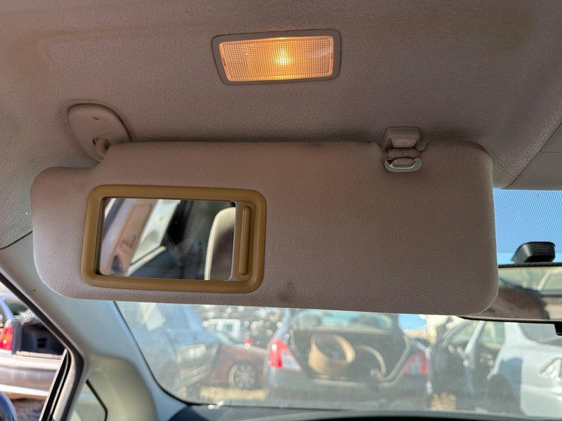 Used Left Sun Visor fits: 2011 Toyota Prius illuminated Left Grade A
