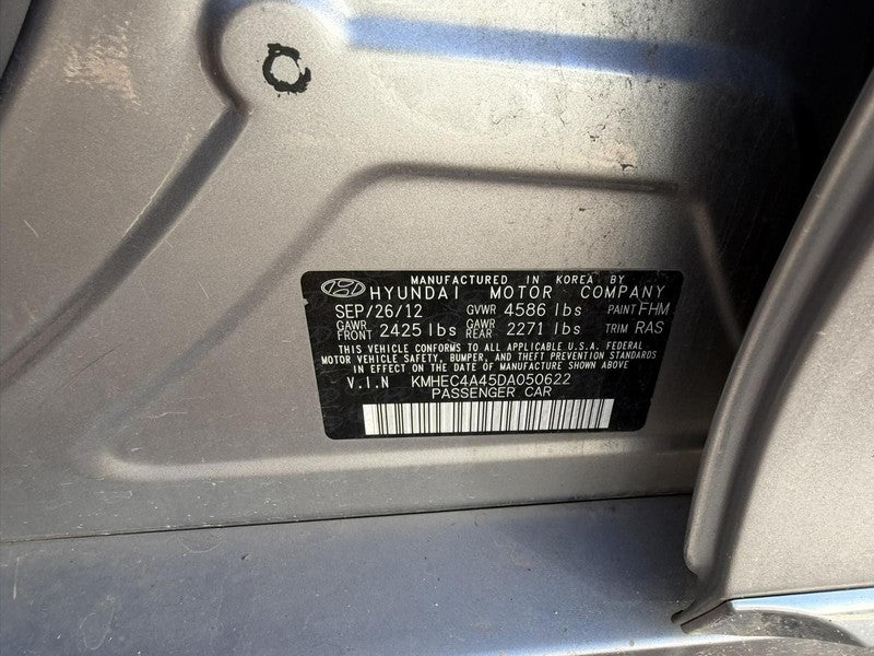 Used ABS Modulator fits: 2013 Hyundai Sonata Modulator Assembly 2.4L V