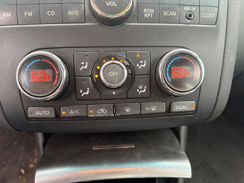 Used A/C Selector Switch fits: 2012 Nissan Altima Hybrid w/rear AC ven