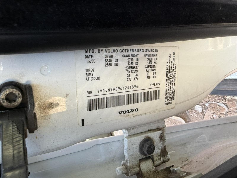 Used Automatic Transmission Assembly fits: 2006 Volvo XC90 AT 5 cylind